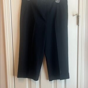 Kenneth Cole Reaction Women's Black Cropped Dress Pants